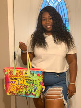Load image into Gallery viewer, Tote Graffiti Bag
