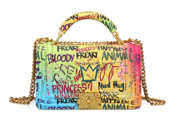 Graffiti Fashion handbag Purse